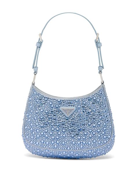 prada crystal studded bag|prada crystal embellished bag.